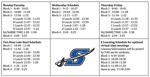 block schedule